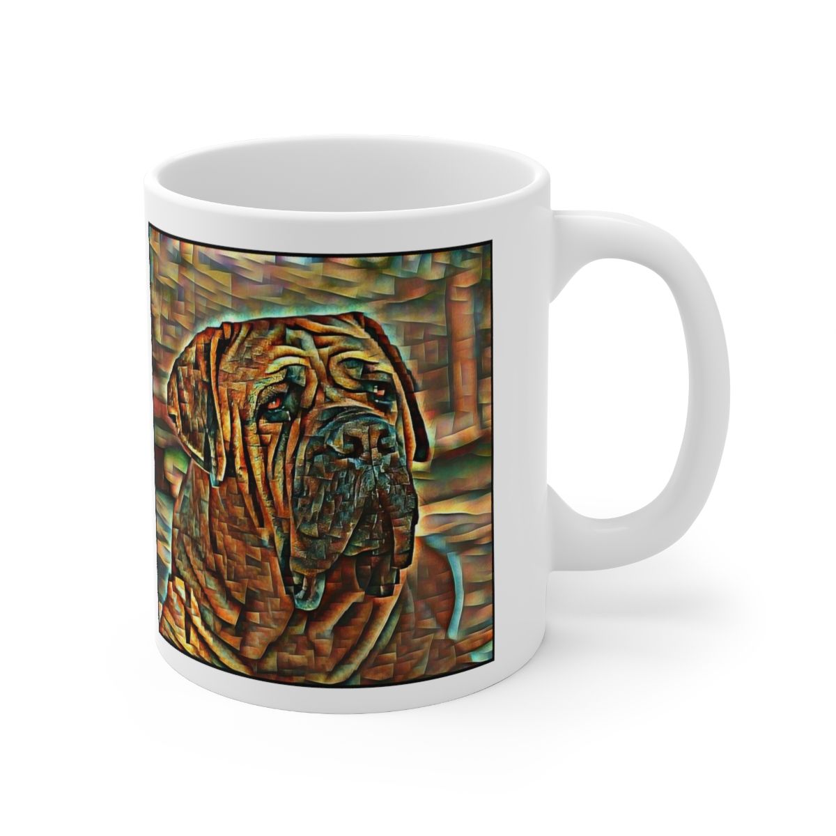 Picture of Boerboel-Cool Cubist Mug