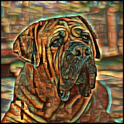 Picture of Boerboel-Cool Cubist Mug