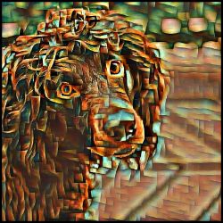 Picture of Boykin Spaniel-Cool Cubist Mug