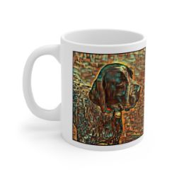 Picture of Braque francais Pyrenean-Cool Cubist Mug