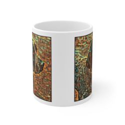 Picture of Braque francais Pyrenean-Cool Cubist Mug