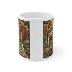 Picture of Brittany Spaniel-Cool Cubist Mug