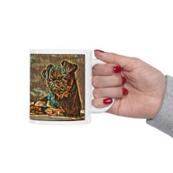 Picture of Brussels Griffon-Cool Cubist Mug