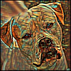 Picture of Bulldog-Cool Cubist Mug