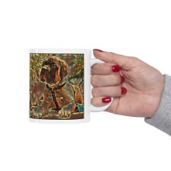 Picture of Bull Mastiff-Cool Cubist Mug