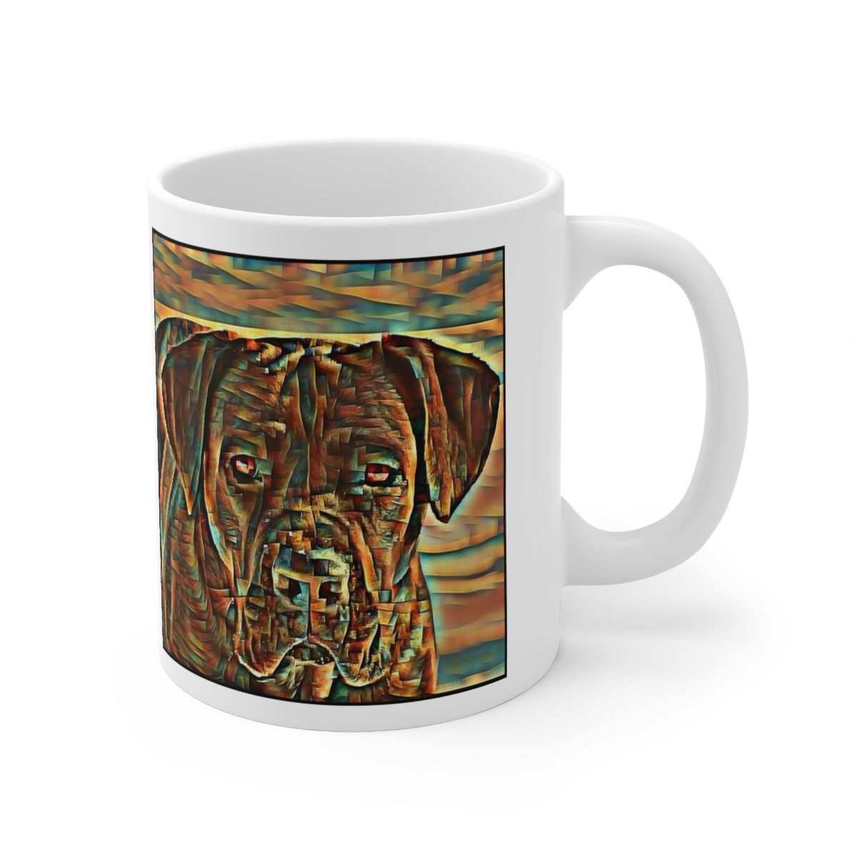Picture of Cane Corso-Cool Cubist Mug