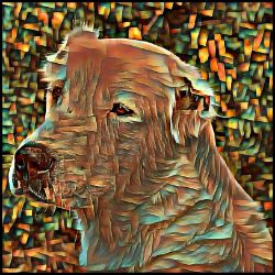 Picture of Central Asian Shepherd Dog-Cool Cubist Mug