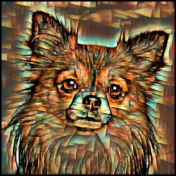 Picture of Chihuahua Long Hair-Cool Cubist Mug