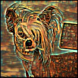Picture of Chinese Crested-Cool Cubist Mug