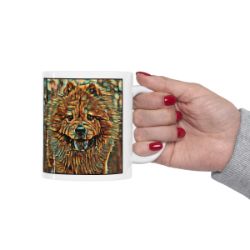 Picture of Chow Chow-Cool Cubist Mug