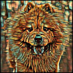 Picture of Chow Chow-Cool Cubist Mug