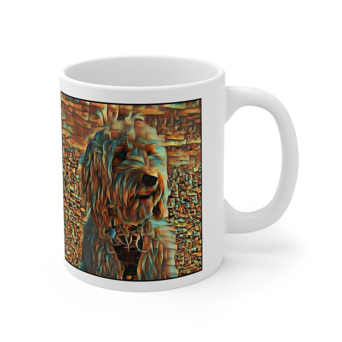 Picture of Cockapoo-Cool Cubist Mug