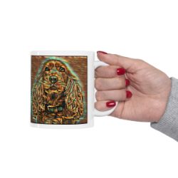 Picture of Cocker Spaniel-Cool Cubist Mug