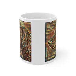 Picture of Curly Coated Retriever-Cool Cubist Mug