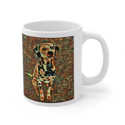 Picture of Dalmation-Cool Cubist Mug