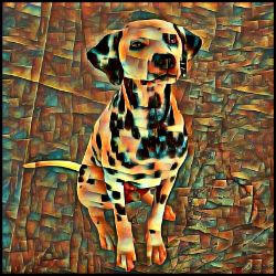 Picture of Dalmation-Cool Cubist Mug