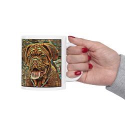 Picture of Dogue de Bordeux-Cool Cubist Mug