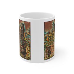 Picture of Dutch Shepherd-Cool Cubist Mug