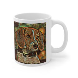Picture of English Foxhound-Cool Cubist Mug