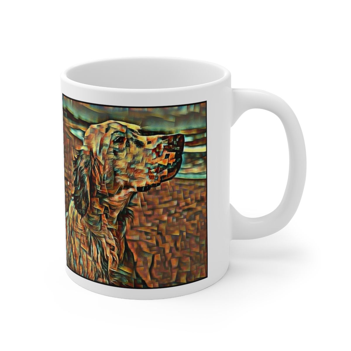 Picture of English Setter-Cool Cubist Mug