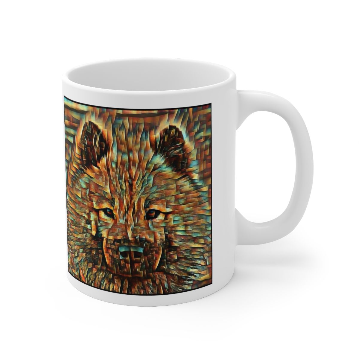 Picture of Eurasier-Cool Cubist Mug
