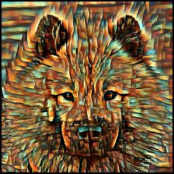 Picture of Eurasier-Cool Cubist Mug