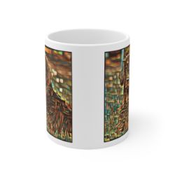 Picture of German Long Haired Pointer-Cool Cubist Mug