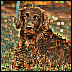 Picture of German Long Haired Pointer-Cool Cubist Mug