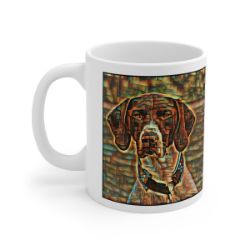 Picture of German Shorthaired Pointer-Cool Cubist Mug