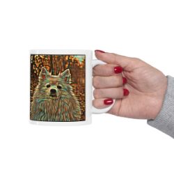 Picture of German Spitz-Cool Cubist Mug