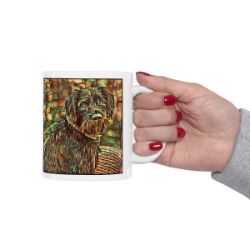 Picture of German Wirehaired Pointer-Cool Cubist Mug