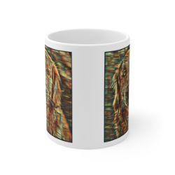 Picture of Golden Retriever-Cool Cubist Mug