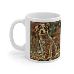 Picture of Parson Russell Terrier-Cool Cubist Mug