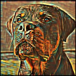 Picture of Rottweiler-Cool Cubist Mug