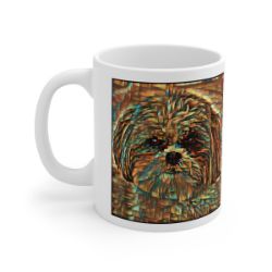 Picture of Shih Tzu-Cool Cubist Mug