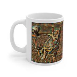 Picture of Swedish Vallhund-Cool Cubist Mug