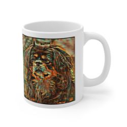Picture of Tibetan Spaniel-Cool Cubist Mug