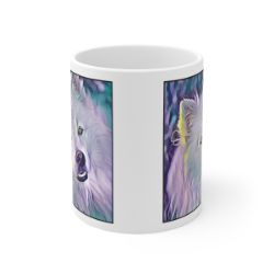 Picture of American Eskimo-Lavender Ice Mug