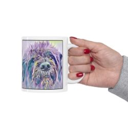 Picture of Bouvier de Flandres-Lavender Ice Mug