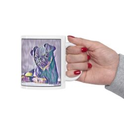 Picture of Brussels Griffon-Lavender Ice Mug