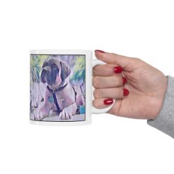 Picture of Bull Mastiff-Lavender Ice Mug