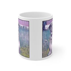 Picture of Catahoula Leopard Dog-Lavender Ice Mug