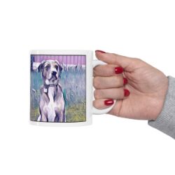 Picture of Catahoula Leopard Dog-Lavender Ice Mug