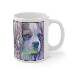 Picture of Cavalier King Charles Spaniel-Lavender Ice Mug