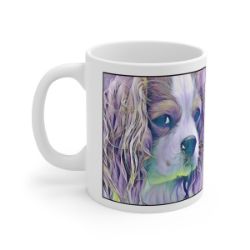 Picture of Cavalier King Charles Spaniel-Lavender Ice Mug