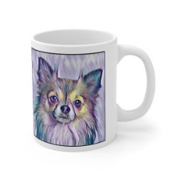 Picture of Chihuahua Long Hair-Lavender Ice Mug