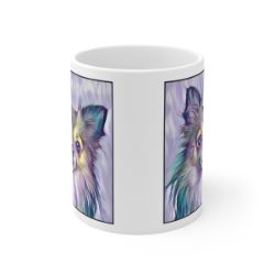 Picture of Chihuahua Long Hair-Lavender Ice Mug