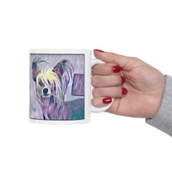 Picture of Chinese Crested-Lavender Ice Mug