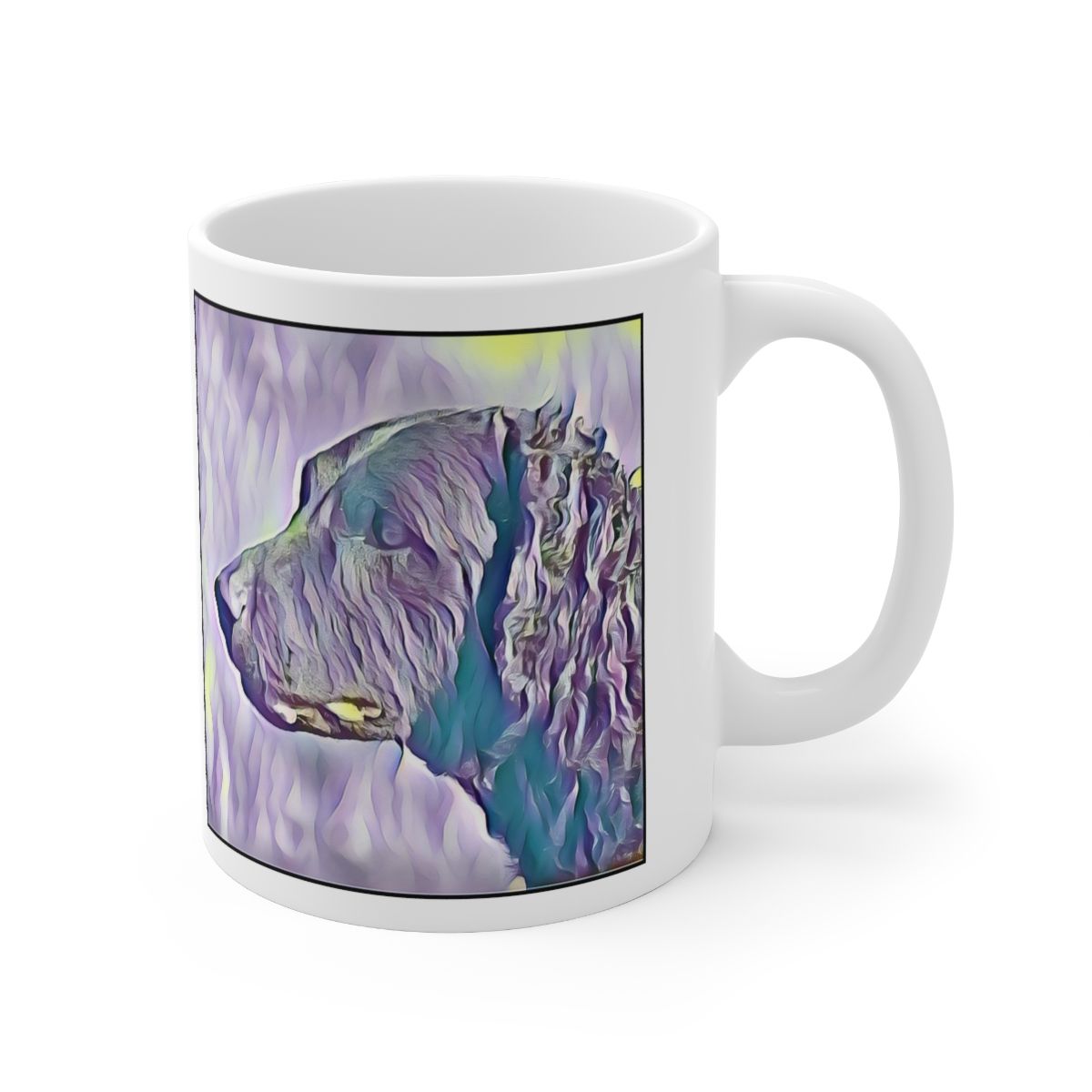 Picture of Curly Coated Retriever-Lavender Ice Mug