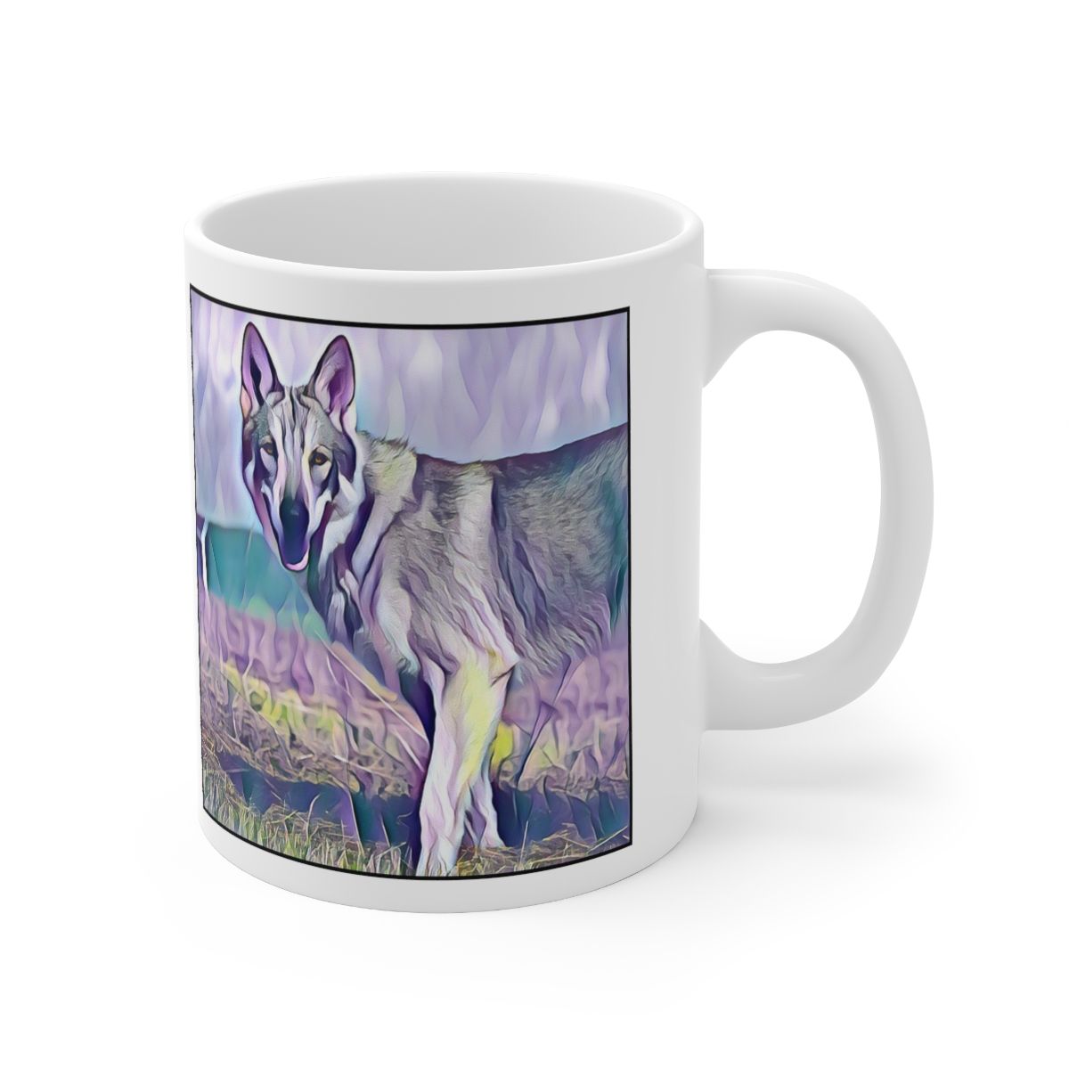 Picture of Czechoslovakian Vilocak-Lavender Ice Mug